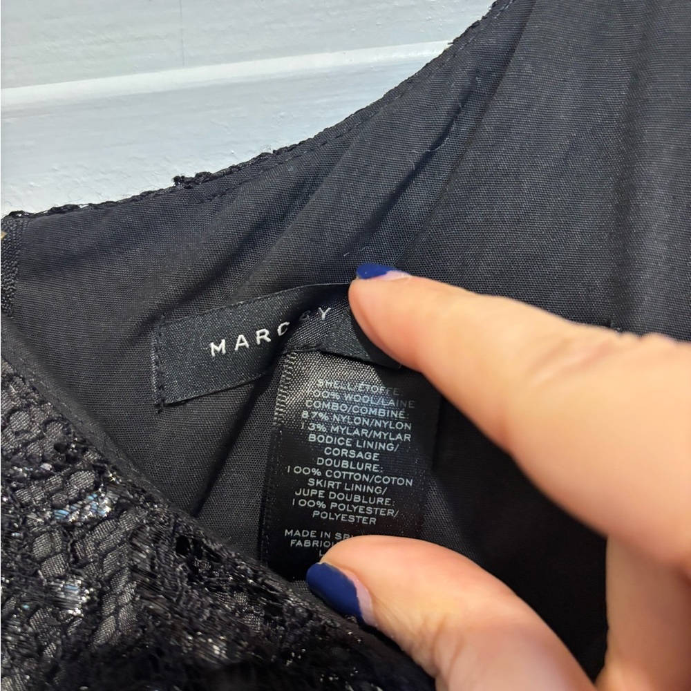 Marc By Marc Jacobs Black Dress size 6 NWOT - Picture 9 of 9